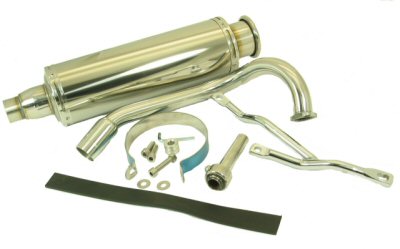 QMB139 50cc Performance Exhaust